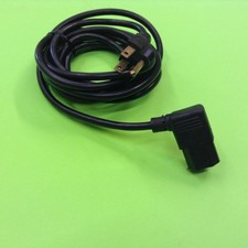 Network Device 8 Ft 3 Prong Power Grounded 90 Degree Grounded Cable Cord