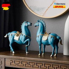 Edle Pferde-Skulptur – Moderne Deko-Figur für Wohnzimmer & Büro