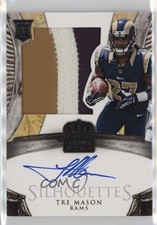 2014 Panini Crown Royale Rookie Silhouettes RPS Gold 10/49 Tre Mason Auto g4k