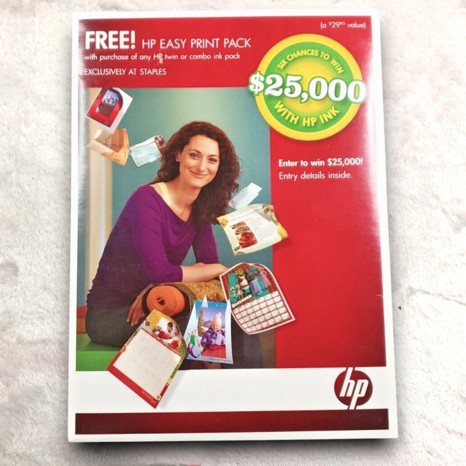 HP print pack, Hewlett Packard paper, You Create sheets, C2B4 print sheets, HP