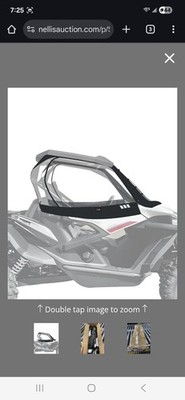 StarknightMT Z Force 950 Soft Upper Doors. New In Box