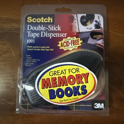 Scotch Double 3M Stick Tape Dispenser 1093 - Acid Free Memory Books