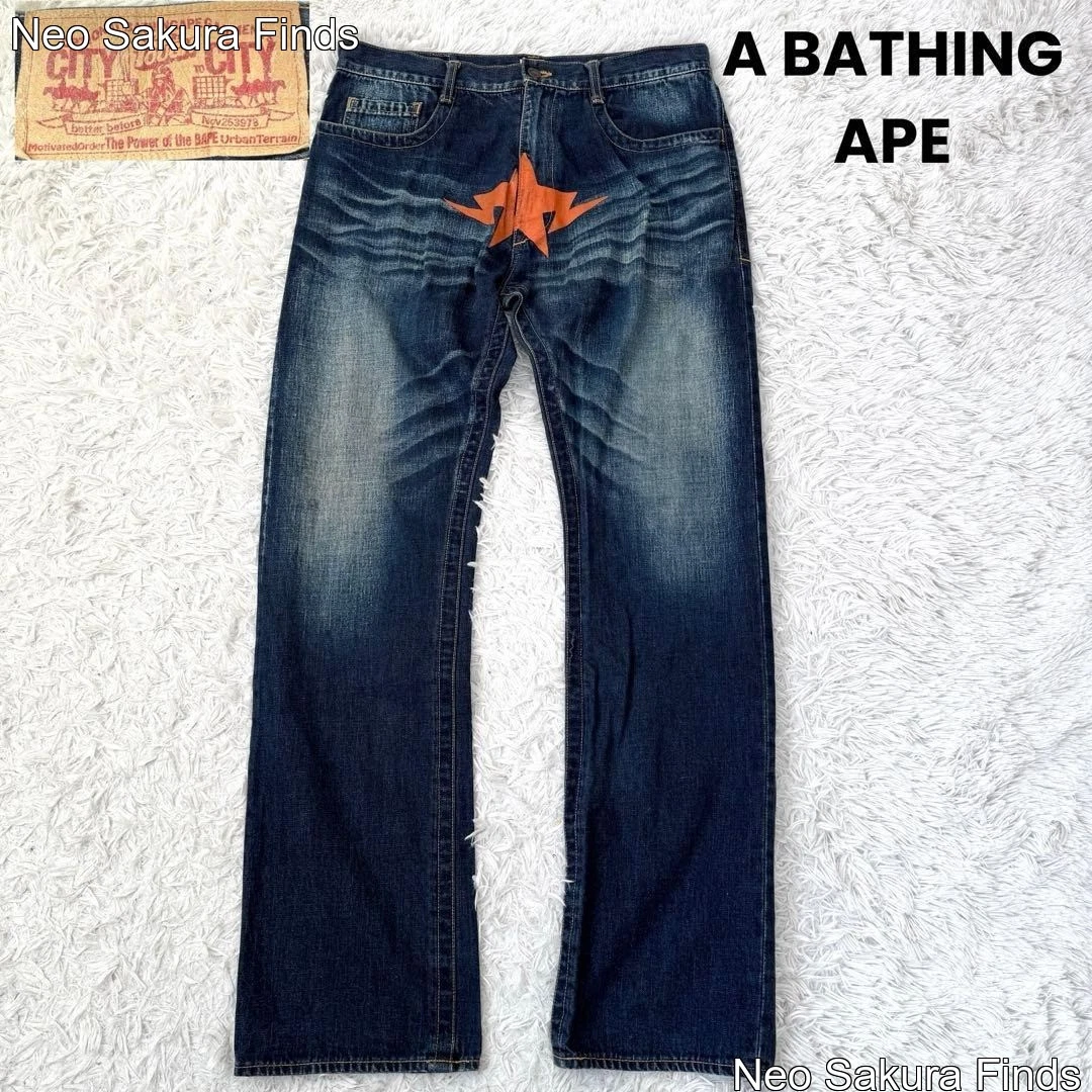 A Bathing Ape Jeans for Men in 32 Inseam for sale | eBay