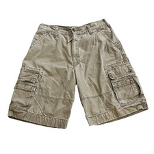 Levis Y2K Cargo Shorts Men  s 34 White Tag Khaki Utility Streetwear Skater