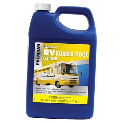 Premium RV Rubber Roof Cleaner - Effortless Cleaning for Camper 128 Oz Gallon