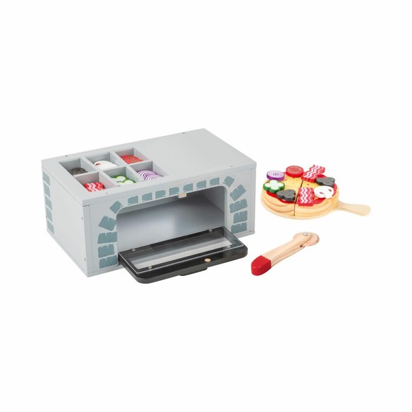 Legler Small Foot Pizza-Ofen KinderküChe Rollenspielzeug Ab 3 Jahre Holz 11204-image