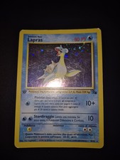 Pokemon Lapras 10/62 Holo Fossil 1 Ed - Prima Edizione Wizards ITAVintage