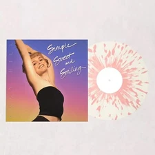 Kacy Hill Simple, Sweet, And Smiling  Vinyl Clear w/ Pink Splatter VG+
