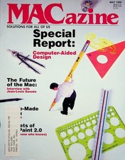 MACazine Magazine Apple Macintosh Computer May 1988