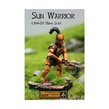 Alternative Armies Mini 28mm Sunwarrior w/Axe Pack New