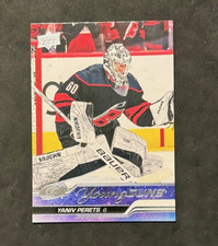 2023-24 Upper Deck Extended Series YANIV PERETS Young Guns RC #714 Hurricanes