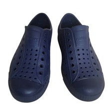 Native Kids Jefferson Water Friendly Slip-On Sneaker Size C13 Blue On Blue.