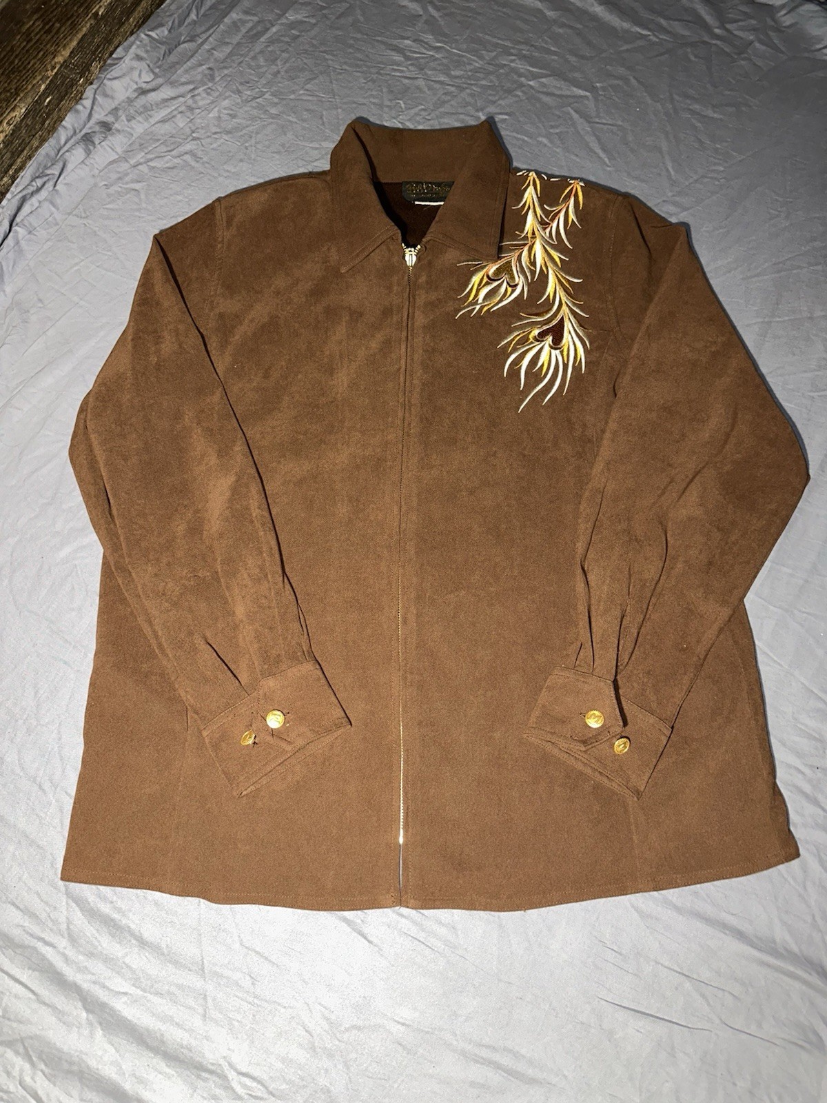 Bob Mackie Vintage Wearable Art Jacket One Size W… - image 1