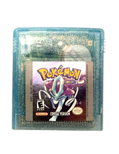 Pokemon Crystal Version (Nintendo Gameboy Color, 2001) Authentic NICE LABEL!