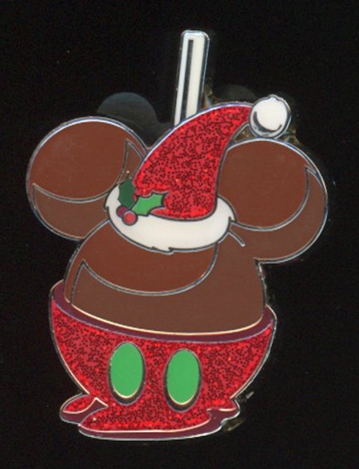 2019 Holiday Park Food Flair Mickey Mouse Candy Apple Disney Pin
