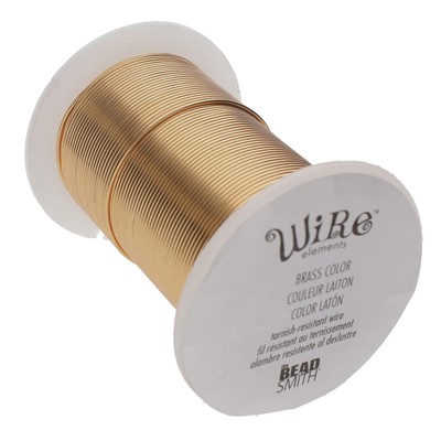 24 Gauge Brass Crafting Wire 90 Foot Coil Jewelry Making DIY Projects