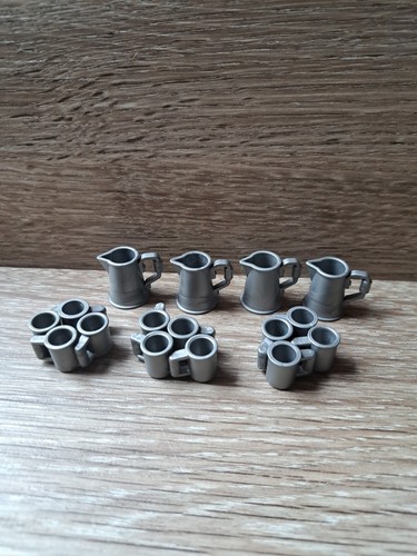 Playmobil Zubehör | Krüge Becher zur Ritterburg