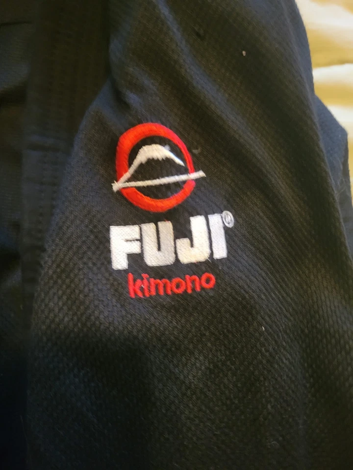 Fuji Youth C3 Negro Todo Alrededor BJJ Gi & Gear MMA Karate Jiu-Jitsu Judo Foto 4 de 4