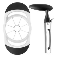 Apple Slicer & Corer Set, Apple Cutter and Fruit Slicer with Sharp Stainless ...