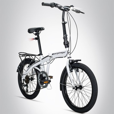 (B-WARE) 20 Zoll Faltrad Bergsteiger Windsor Klapprad Klappfahrrad faltbar