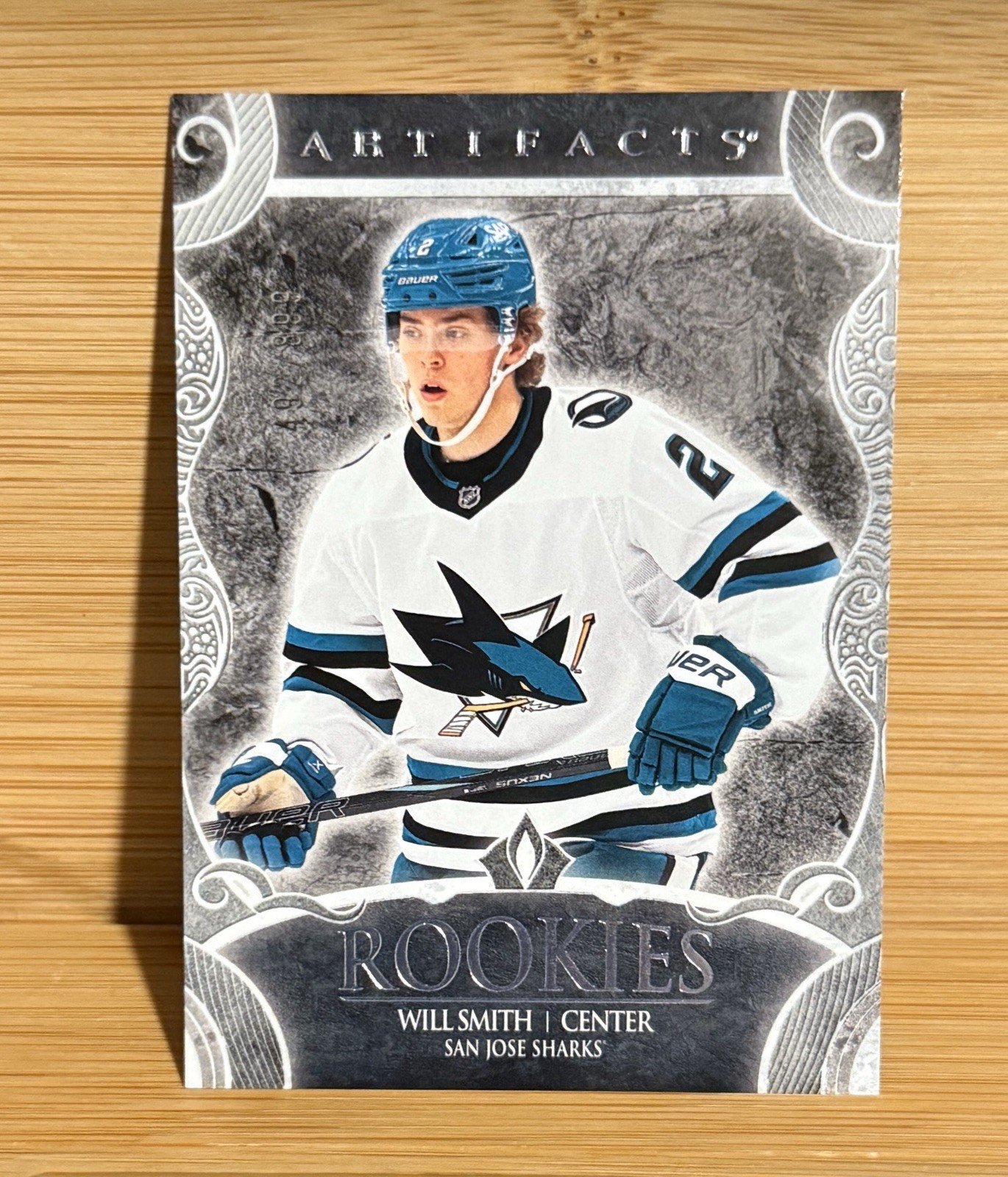 Will Smith #233 2024-25 Artifacts Base Silver /899 RC San Jose Sharks