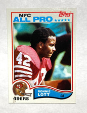 Ronnie Lott Cards, Rookie Card and Autographed Memorabilia Guide 10