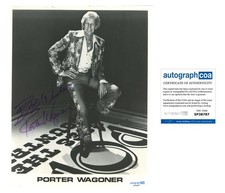 Porter Wagoner "Grand Ole Opry" Country Singer AUTOGRAPH Signed 8x10 Photo ACOA