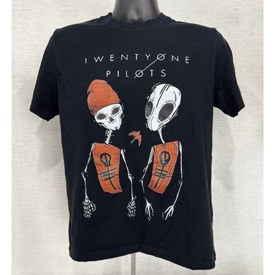 Twenty-One Pilots 21 Pilots Group Band Black T-Shirt