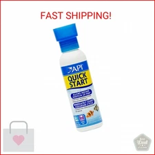 API QUICK START Freshwater and Saltwater Aquarium Nitrifying Bacteria 4-Ounce Bo