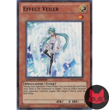 Yugioh Effect Veiler ORCS-ENSE1 Super Rare Limited Edition NM