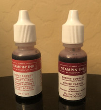 Stampin Up CLASSIC Ink Refill SWEET SORBET or CHERRY COBBLER Red