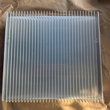 Large Aluminum Heat Sink -About  14”x 13.5”x 2.5”  12.50 Lbs.  #09