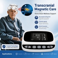 Transcranial Magnetic Brain Therapy for Memory Loss Stroke Physiotherapy At-Home
