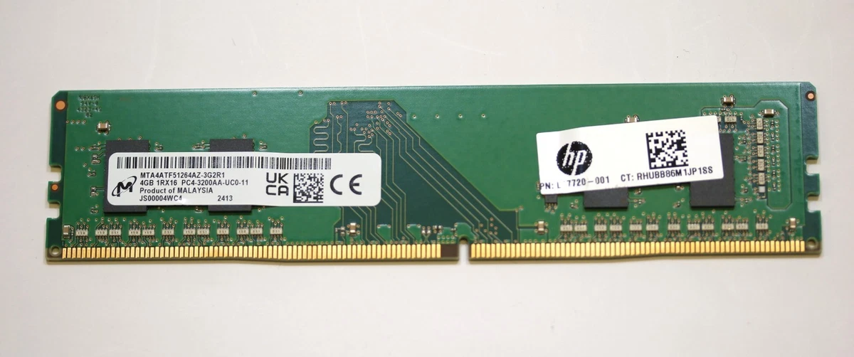 Preços baixos em Micron DDR4 SDRAM 4 GB capacidade por Módulo de