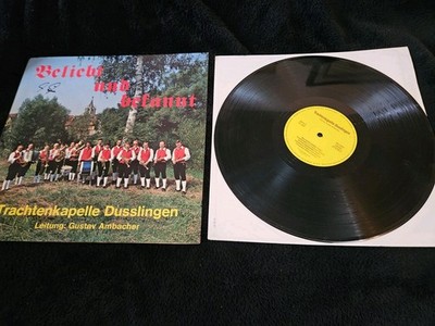 Trachtenkapelle Dusslingen - Beliebt und bekannt LP Signed Gustav Ambacher - NM 