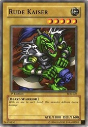 Rude Kaiser #SDK-027 Starter Deck: Kaiba Unlimited Edition