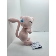 Mew Pokemon plush Free stickers Official Banpresto Bandai / US SELLER