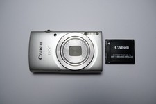 Canon IXY 180 PowerShot ELPH 180 IXUS 175 silver From Japan read description 