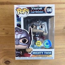 Figura de vinilo exclusiva Funko Pop Thor Love Of Thunder Mighty Thor #1046 GITD