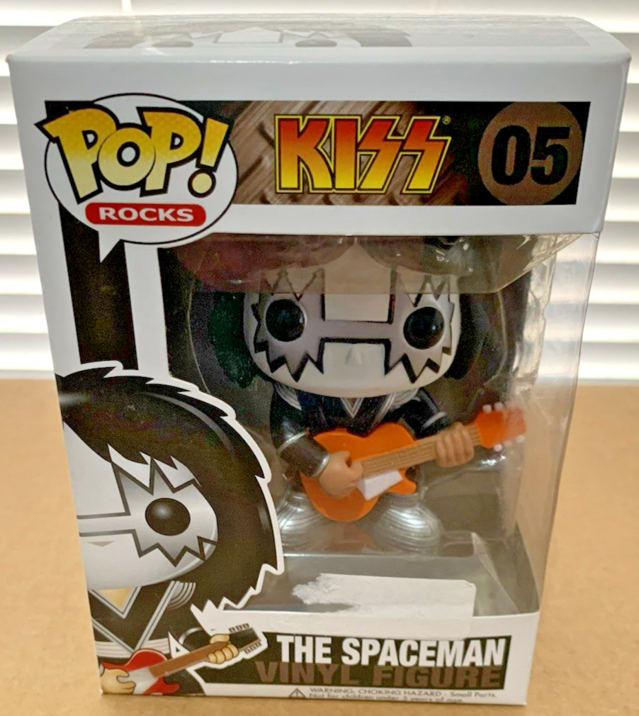 Funko Rocks: Kiss Ace Frehley The Spaceman Pop! Vinyl #05. Original 2010 Release