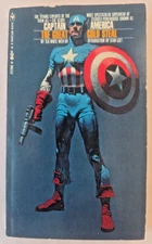 Captain America: The Great Gold Steal ~ Ted White, Bantam July 1968, 1st Ed PB