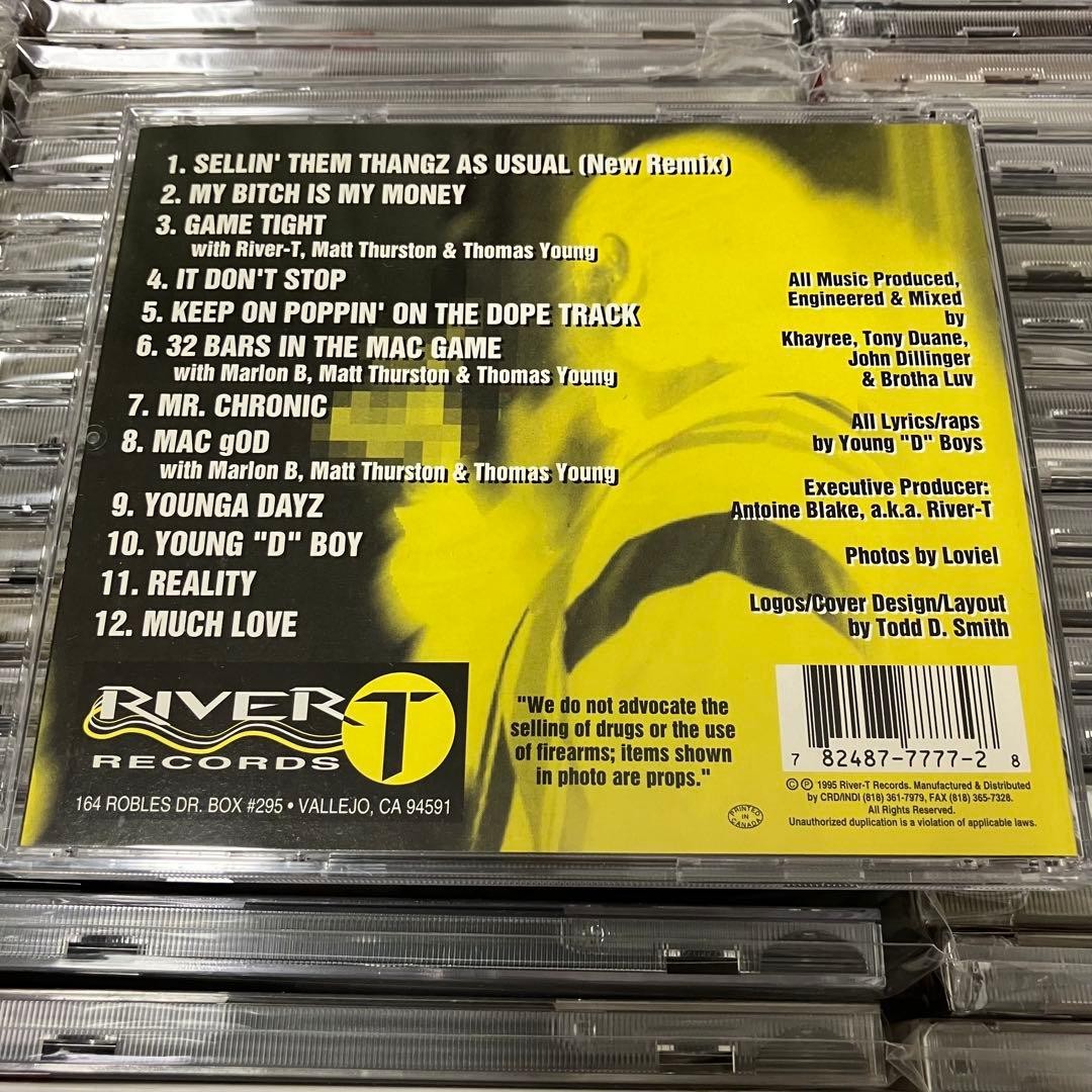 洋楽 Young D Boyz Straight Game CD G-Rap Young D Boyz Straight Game CD Album Hip-Hop Rap Music Record