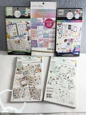 Large Planner Sticker Lot Happy Planner Recollections Agenda 52 Scrapbook
