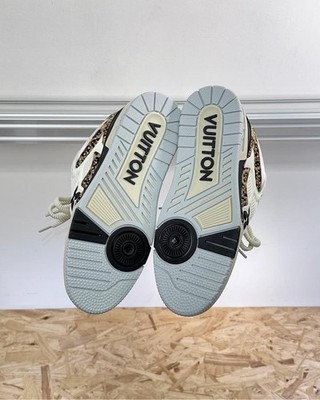 Authentic Louis Vuitton LV Trainer Sneakers – Leopard Print
