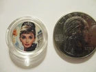 Audrey Hepburn 1 Gram .999 Fine Silver Round