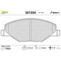 Valeo BremsbeläGe Bremsbelegsatz Vorne FüR Skoda Fabia II VW Polo
