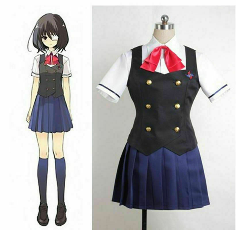 Anime Another Misaki Mei School Uniform Dress Cosplay Costume eBay