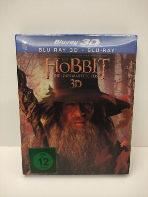 Der Hobbit: Eine unerwartete Reise 3D/2D BluRay 4 Disc Tolkien