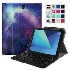 With Keyboard For Samsung Galaxy Tab S3 9.7 Keyboard Case Slimshell Stand Cover 