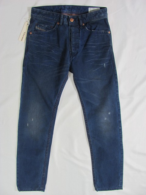 Men's Diesel Braddom Jeans-Slim Carrot -Wash 0811K Blue -Size 26 for sale  online | eBay